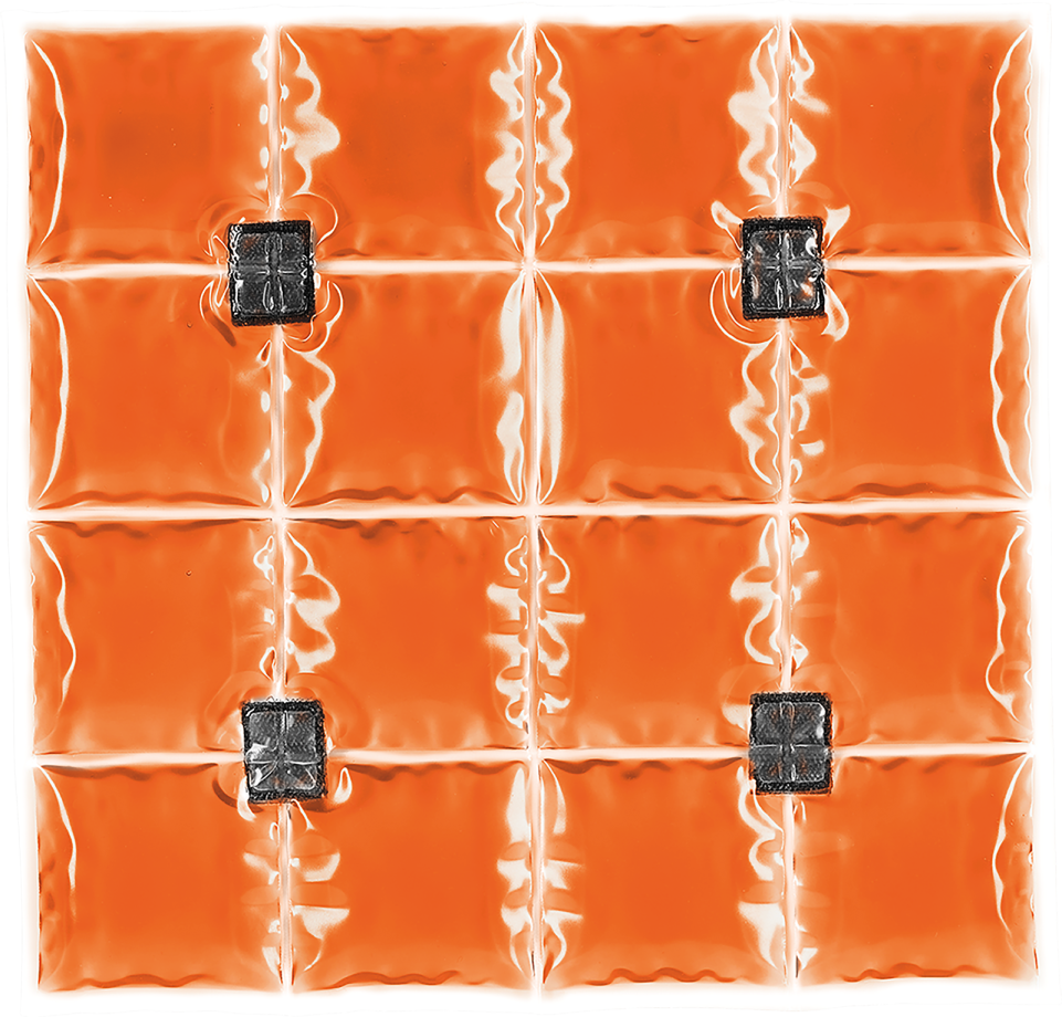 Coolpac 6.5˚C / 44˚F - 16 cells Orange (set of 2 units)