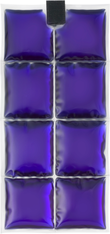 Coolpac 15˚C / 59˚F - 8 cells Violet (set of 4 units)