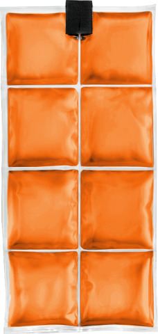 Coolpac 6.5˚C / 44˚F - 8 cells Orange (set of 4 units)