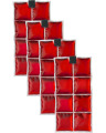 Coolpac 29˚C / 84˚F - 8 cells Red (set of 4 units)